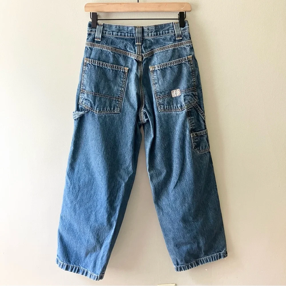 SIGNATURE BY LEVI STRAUSS Medium Wash Mid Rise Carpenter Jeans